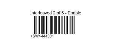 How to enable DUN-14 / ITF-14 symbology for SG20T?