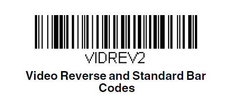 Does Youjie 2D scanner support video reversed barcode?