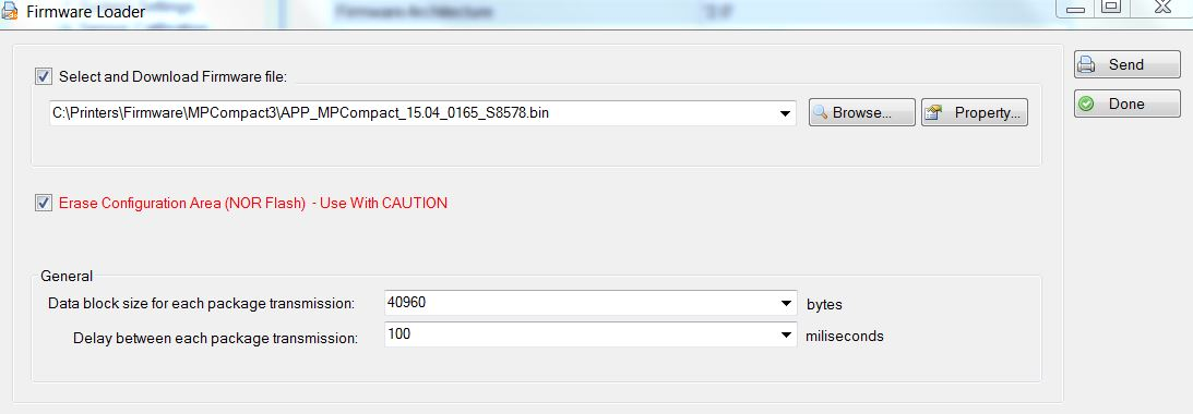 How to correctly Update MP Series MkIII firmware