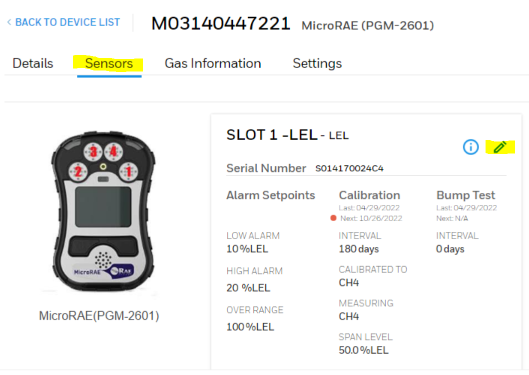 Is it possible to switch off sensors in MicroRAE unit via SSDC desktop ...