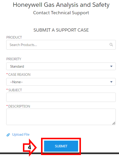 How to submit or create a Technical Support Case in the SPS Support Portal