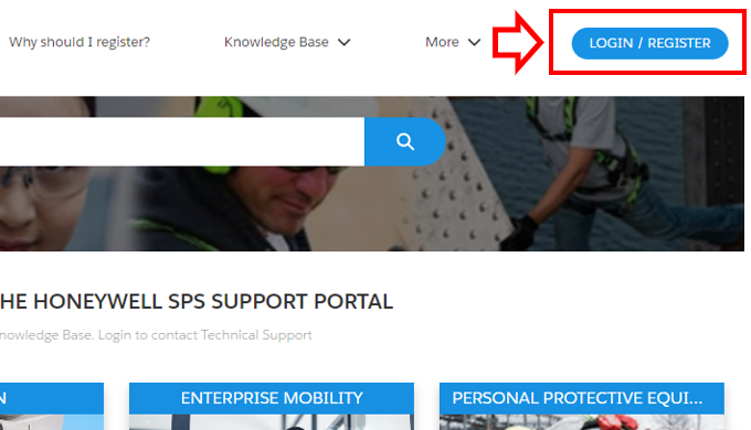 How to reset password in the SPS Support Portal?