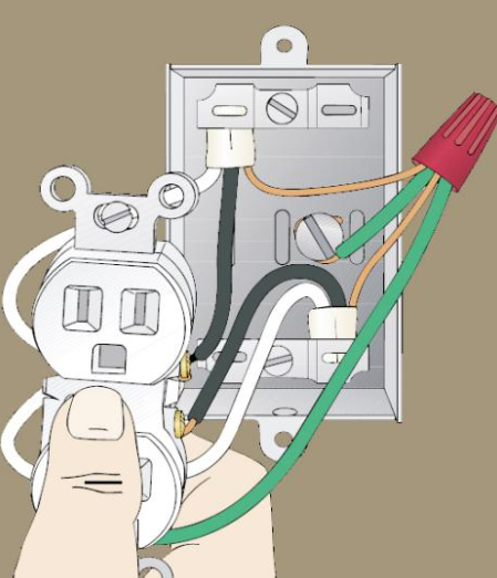 Which wire is Hot vs. Line vs. Nuetral in an AC wire schematic