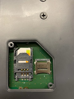 Installing the SIM Card in the Central Hub