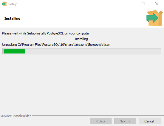 How to do an Advanced Install of PostgreSQL?