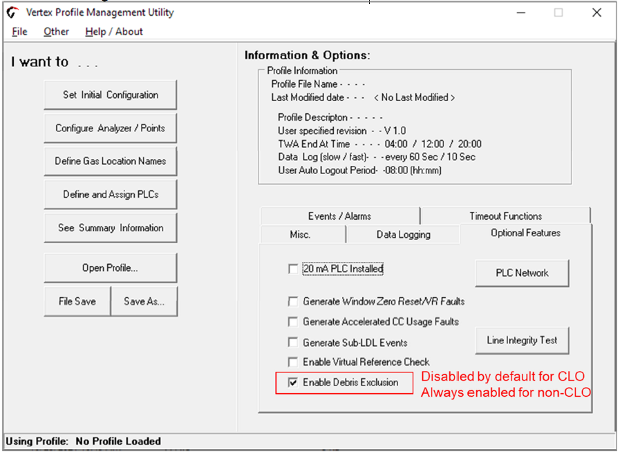 Technical Note 1998-1038 Vertex Application Software V1.25.14