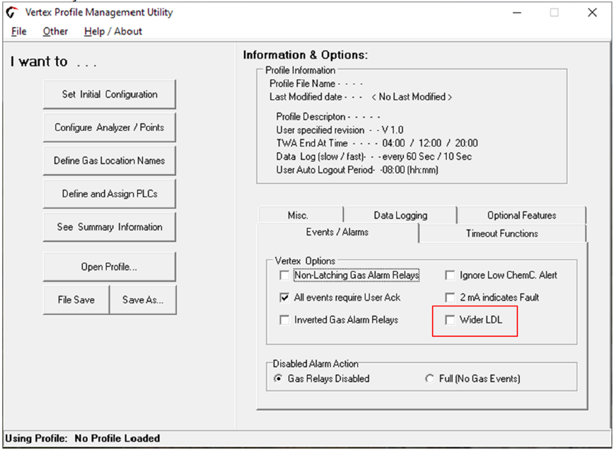 Technical Note 1998-1038 Vertex Application Software V1.25.14
