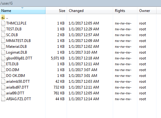 CEE platform: How to access internal file structure via FTP
