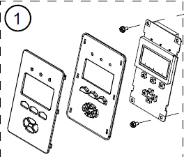 What is the Display Assembly Part Number on a H Class Printer