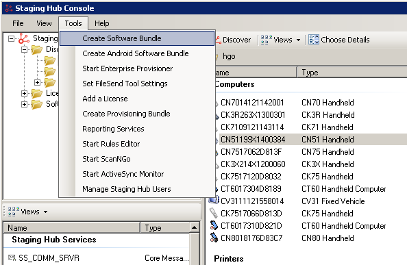 How to manage users in SmartSystems/Staging Hub console