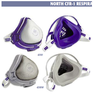 10er-Pack North By Honeywell 4200L CFR-1 – N95 Halbmaske, Gr. L
