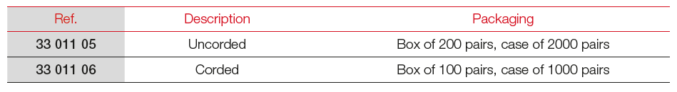 Laser Lite Earplugs Reference Number