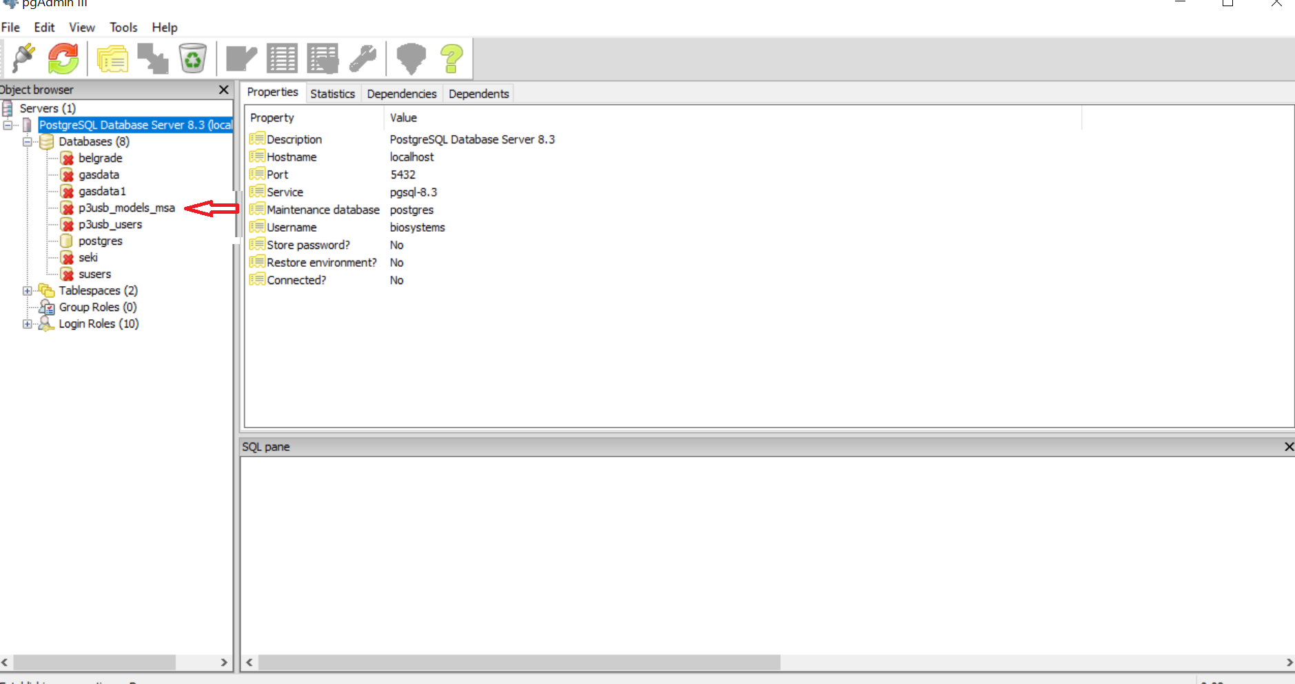 Why is the POSI Software showing an Outdated Database error?