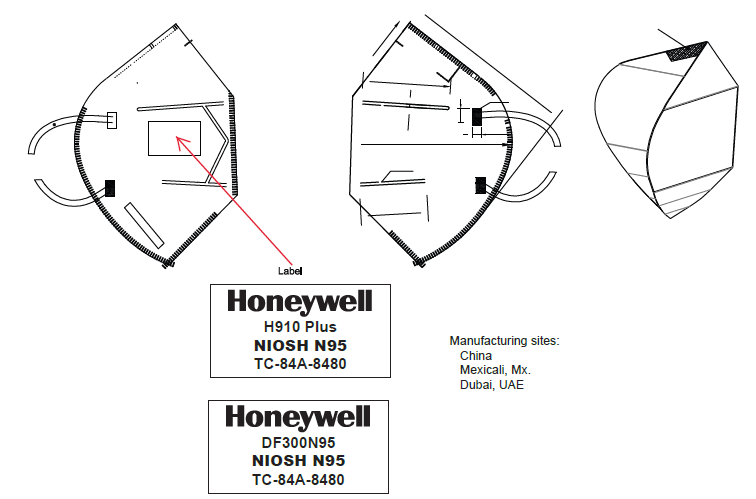 DF300N95 Datasheet, Sell sheet & NIOSH approval letter