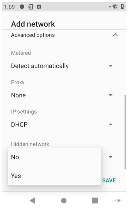 Wifi does not connect any more after update to Android 9