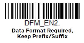 Why after a data format I cannot read a barcode with the same symbology