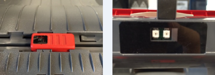 Why does double row media not calibrate on the PC42 Printer?