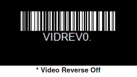 Does Youjie 2D scanner support video reversed barcode?