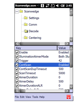 How to set a timeout if a duplicate barcode is scanned?