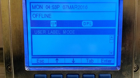 How to use 'User Label Mode' functionality on Honeywell Stationary Printer