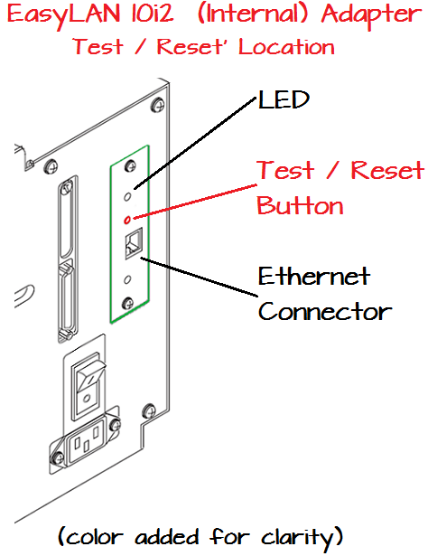 How to print a Test Label Set from the EasyLAN Wired and Wireless ...
