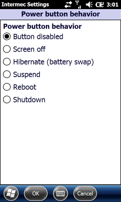 How to disable the CN51 Power Button
