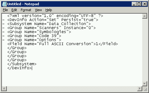 How to create a SmartSystems settings xml?