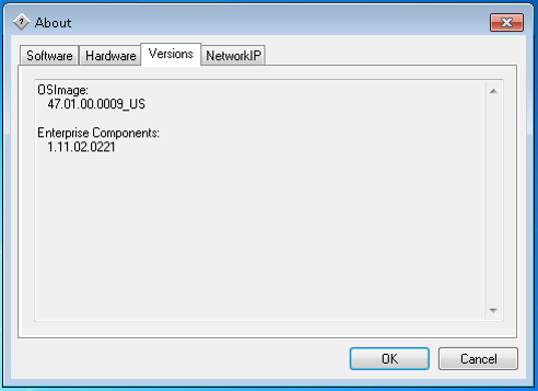 Where to find the Software and driver information on a Thor VM3?