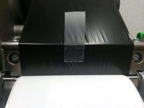 How to check Ribbon is correctly installed on Thermal Printers - Sticky ...