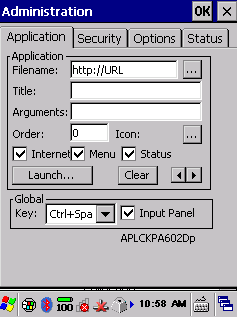How to configure AppLock to use an Internet Browser?