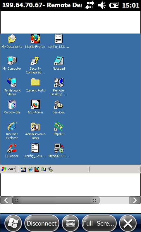 Remote Desktop Mobile Full Screen