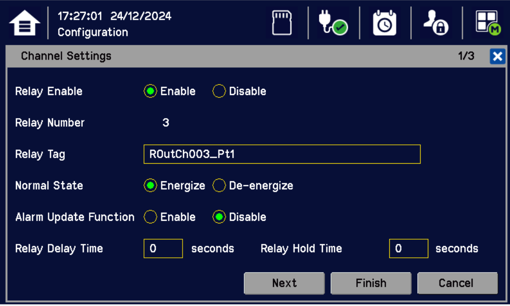 How to configure the relays on the TouchPoint Plus (TPPL)?