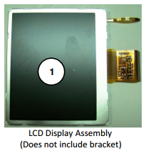 What are the Part Numbers for 'LCD Display' used in the Honeywell PMx3 ...
