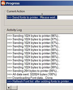 How to Load True Type Fonts in the Printer Memory Using Netira CT Software