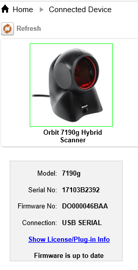 Scanner does not transmit the read data