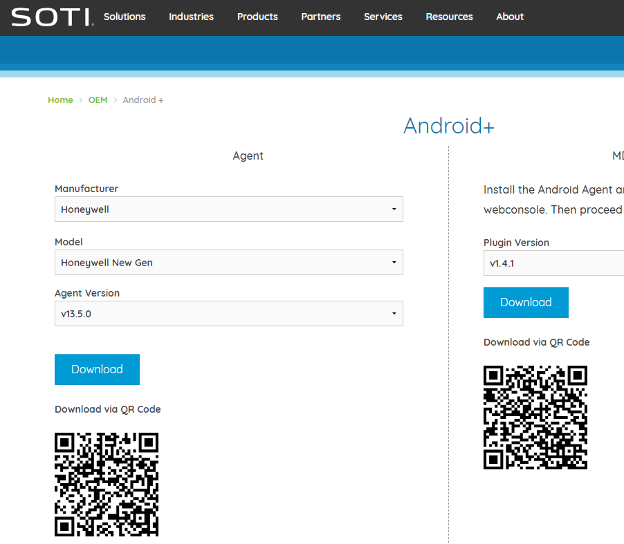 How to get latest SOTI agent?