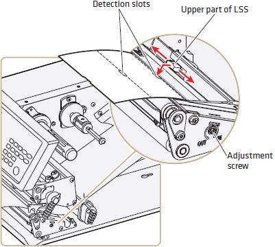 How to adjust the Label Stop Sensor - PX4i/PX4ie/PX45 and PX6i/PX6ie/PX65
