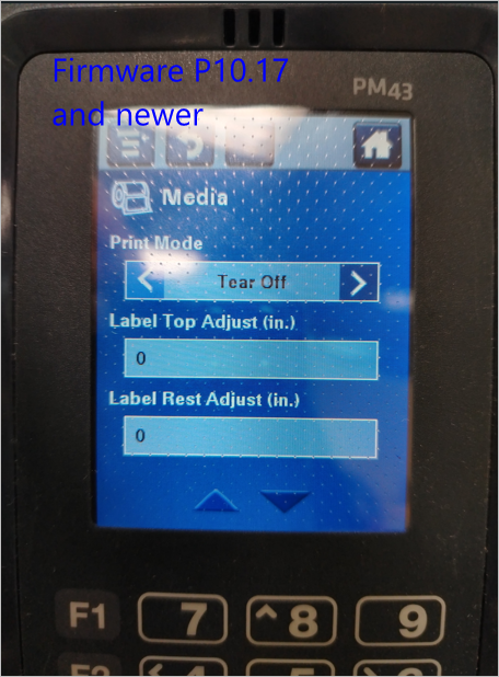 How to correct Start & Stop Adjust settings on Intermec printers